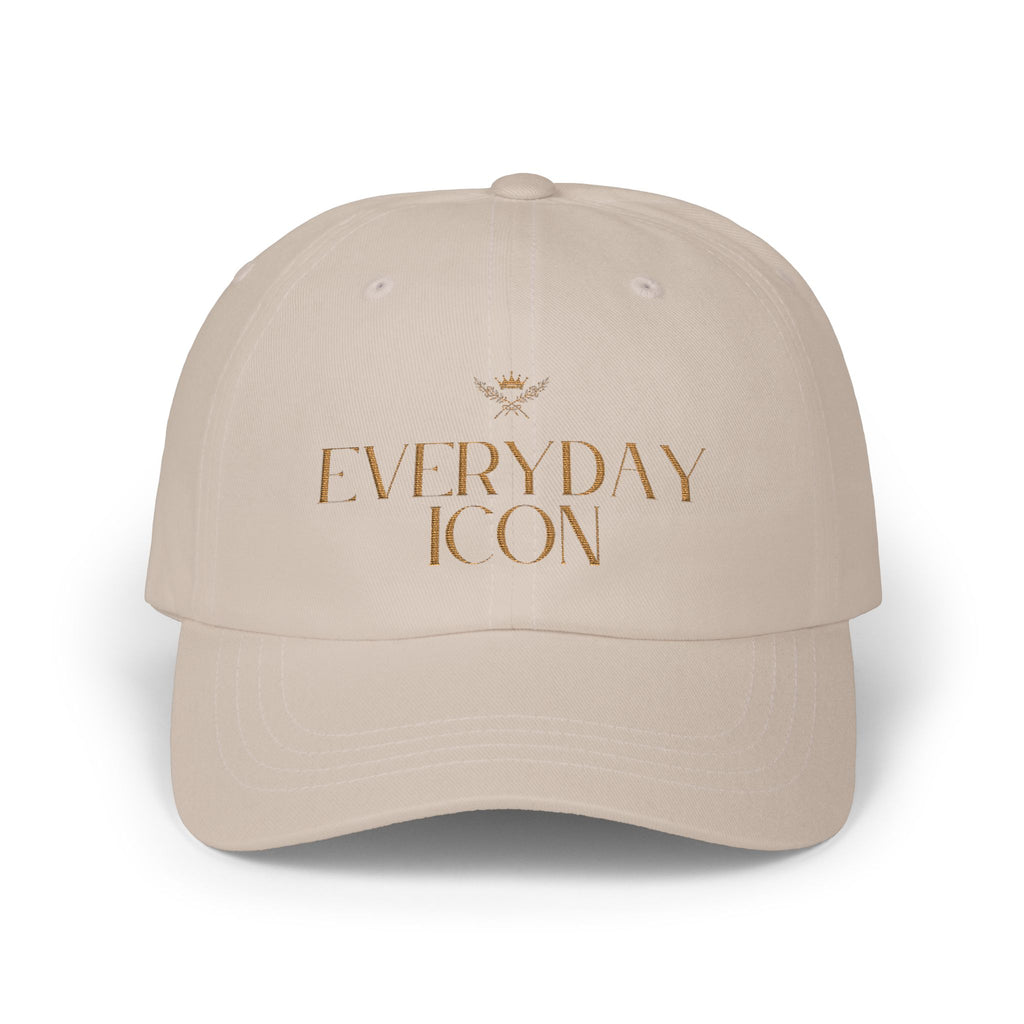 Dirt Pretty 13 Dad Cap — "Everyday Icon" White Embroidered Baseball Hat