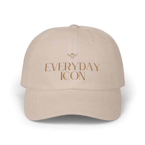 Dirt Pretty 13 Dad Cap — "Everyday Icon" White Embroidered Baseball Hat