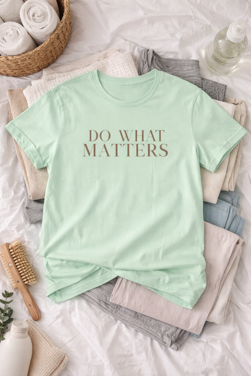 Dirt Pretty 13 Do What Matters Tee — Minimalist Inspirational Short Sleeve Shirt
